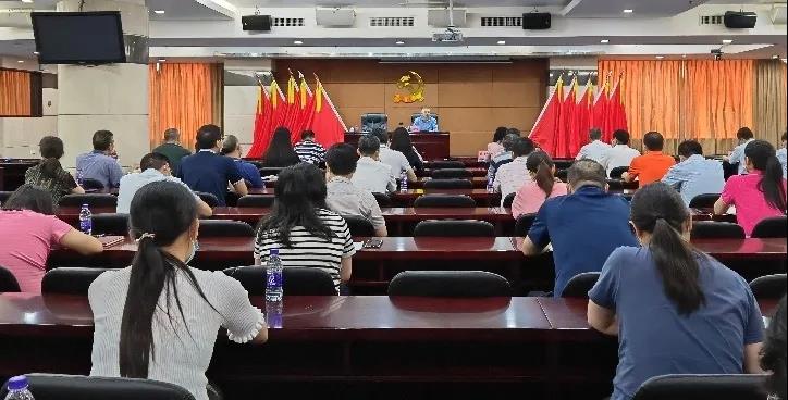學黨史 悟思想丨集團黨委副書記、總經理白明韶到粵新資產講黨史上黨課 學黨史 悟思想丨集團黨委副書記、總經理白明韶到粵新資產講黨史上黨課
