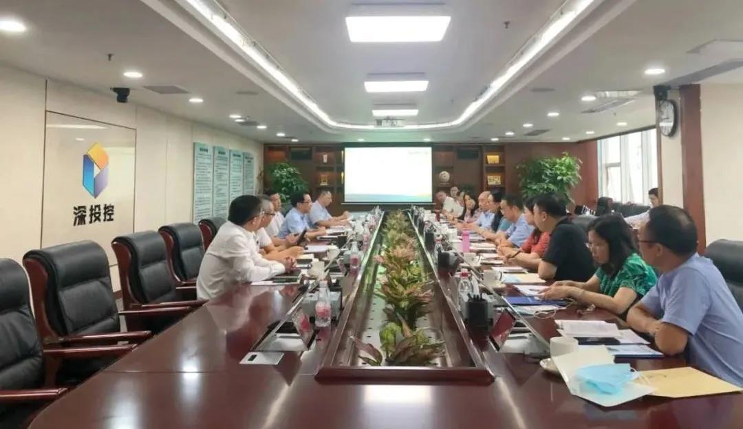 集團黨委書記、董事長白濤率隊到深投控公司考察 集團黨委書記、董事長白濤率隊到深投控公司考察