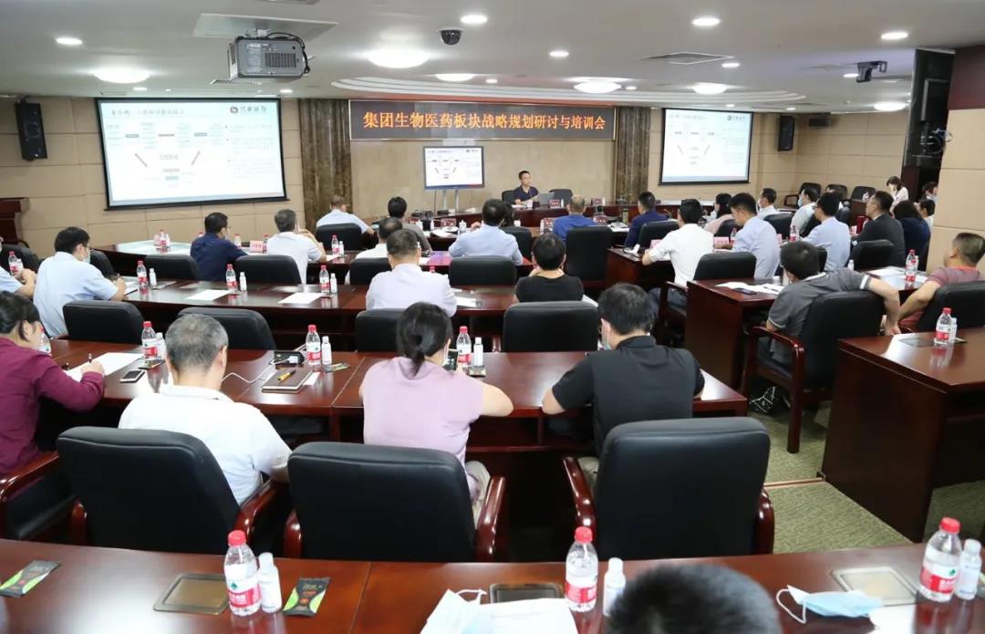 集團舉辦生物醫藥板塊戰略規劃研討與培訓會 集團舉辦生物醫藥板塊戰略規劃研討與培訓會