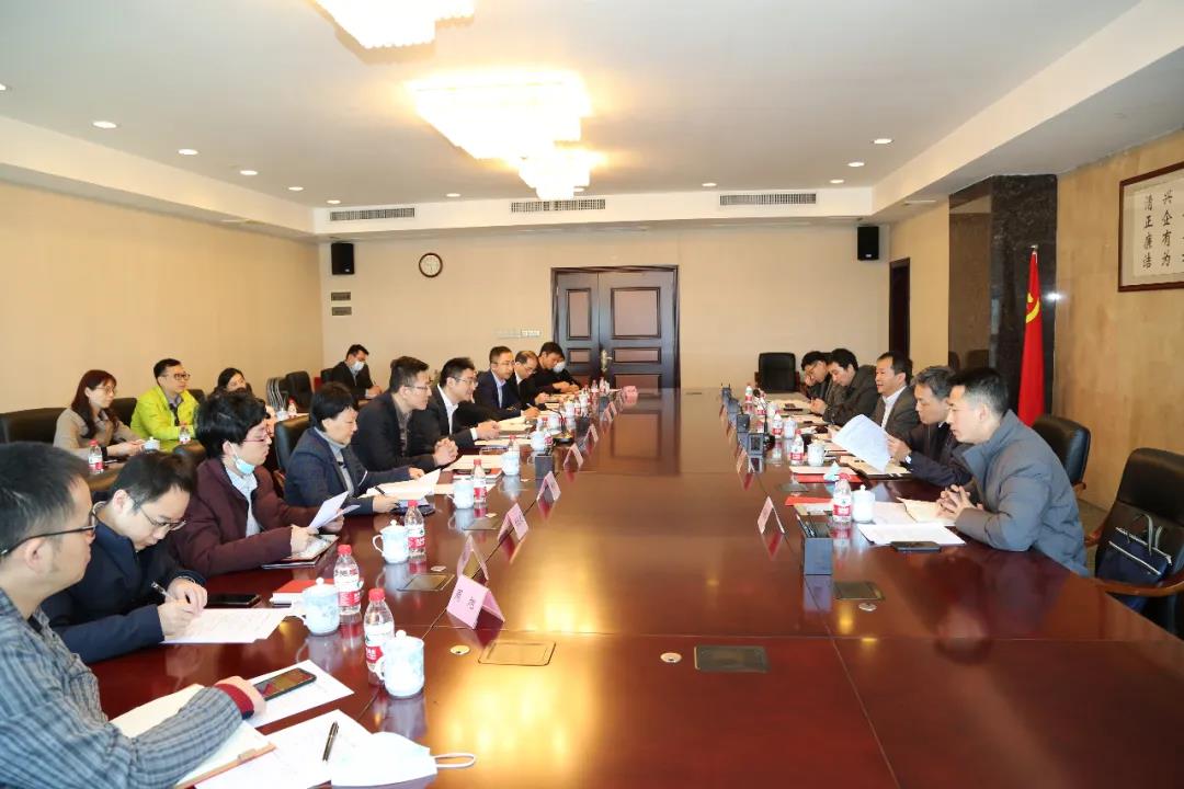 省工業和信息化廳調研組到廣新集團調研制造業數字化轉型工作 省工業和信息化廳調研組到廣新集團調研制造業數字化轉型工作