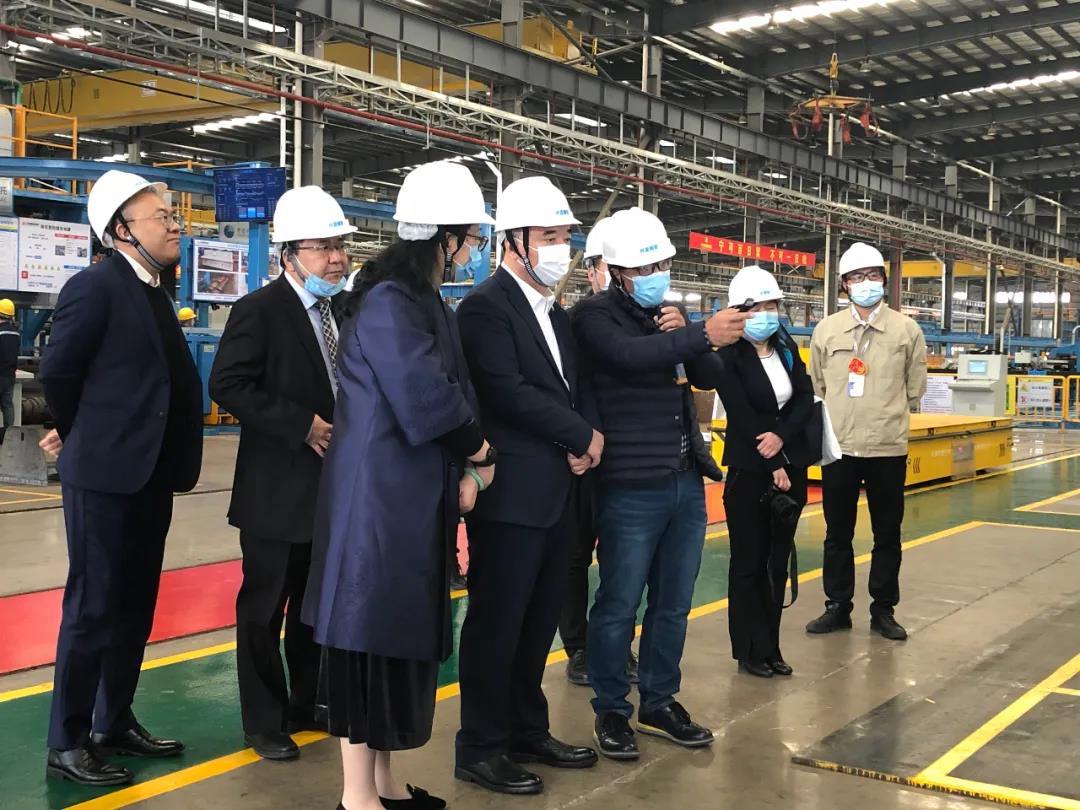 中國上市公司協會會長、中國企業改革與發展研究會會長宋志平一行蒞臨廣新集團調研指導