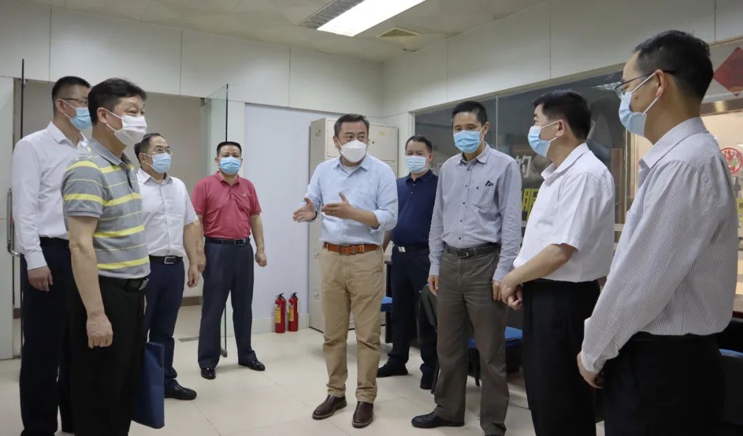 省國資委黨委委員、二級巡視員張繩道帶隊到廣新集團督導疫情防控、安全生產和一季度生產經營情況 省國資委黨委委員、二級巡視員張繩道帶隊到廣新集團督導疫情防控、安全生產和一季度生產經營情況
